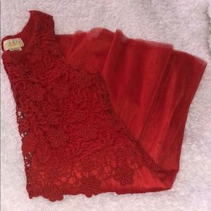 Guess Girls Red Dress